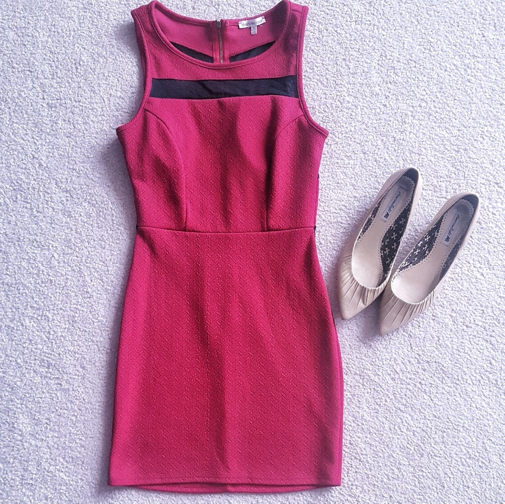 Dress Pink Mid Length